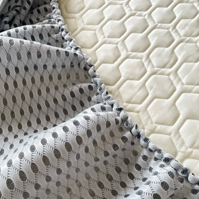 DecorBites™ Cool Summer Bed Mat Set Queen - High-quality Ice Silk Fabric