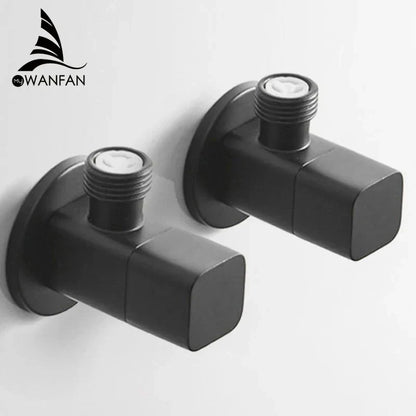 DecorBites™ Black Stainless Steel Filling Valve Faucet, Standard G1/2 Thread Kitchen Mixer Tap