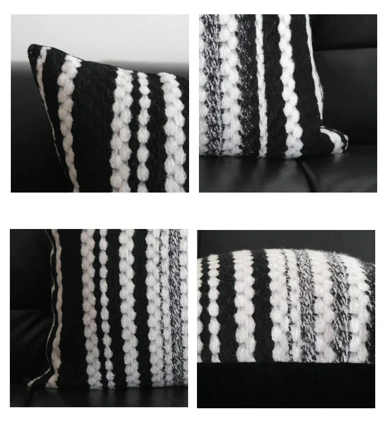 DecorBites™ Light Luxury Plush Pillow Cover Soft Modern Comfortable Home Decor Case