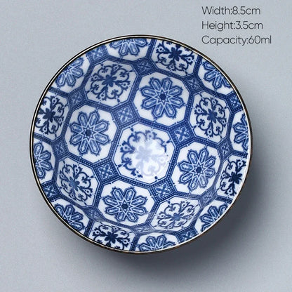 DecorBites™ Ceramic Kung Fu Tea Cup, Japanese Style Porcelain Espresso Coffee Cup