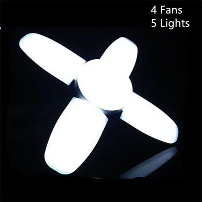 DecorBites™ LED Ceiling Light Industrial Lighting Deformable E26/27 Bulb for Garage Warehouse