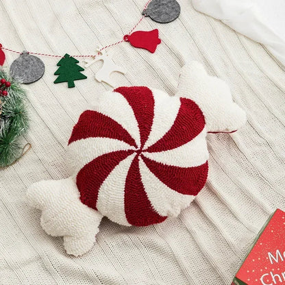 DecorBites™ Christmas Candy Cushions: Festive Heteromorphic Decorative Pillows for Sofa
