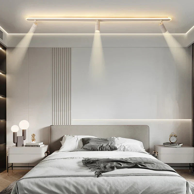 DecorBites™ Black LED Ceiling Spotlights for Living Room Kitchen Bedroom Decor
