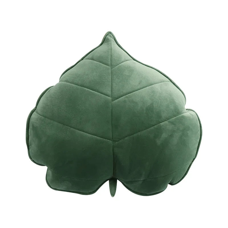 DecorBites™ 3D Leaf Throw Pillow | Soft Plush Toy Cushion for Home Car Bedroom