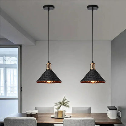 DecorBites™ Industrial Retro Pendant Lamp for Dining, Bar, Bedroom - Creative Chandeliers