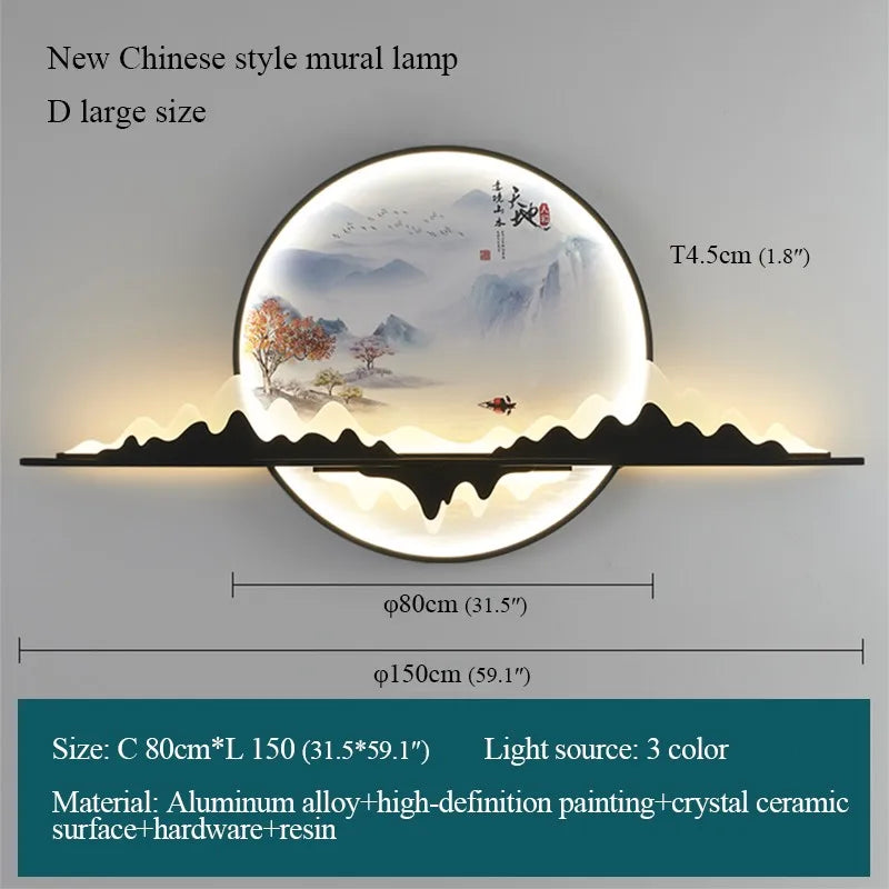 ™ Landscape LED Wall Picture Light for Home Living Bedroom Study