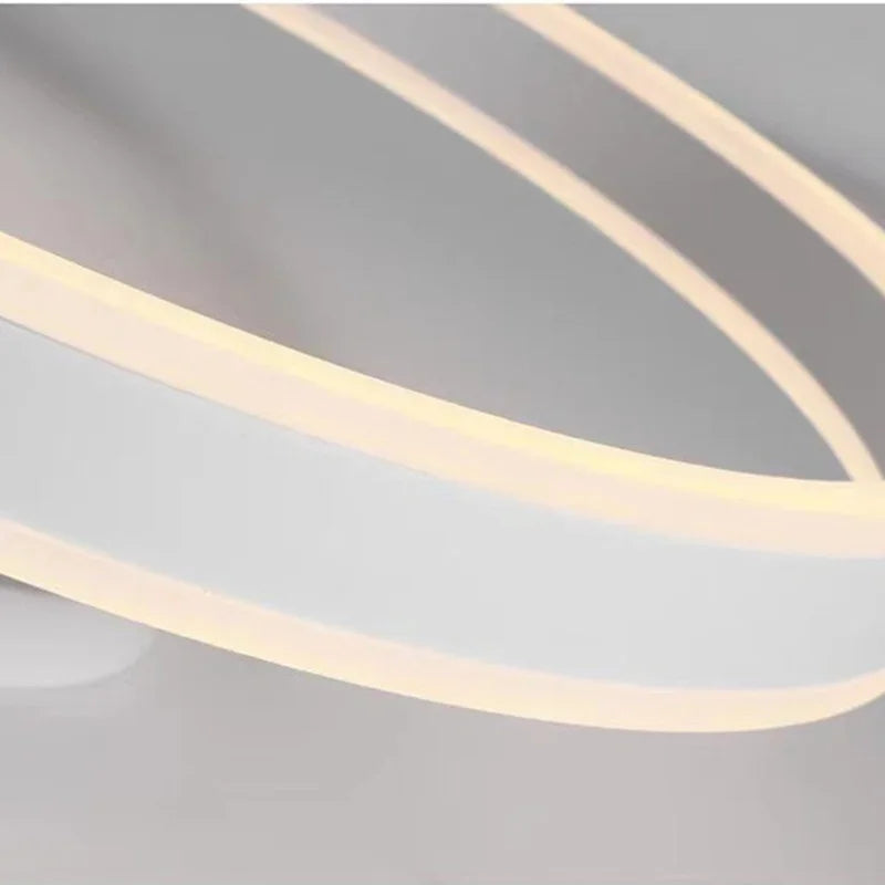 DecorBites™ LED Ring Chandelier for Dining Living Room Bedroom Decor