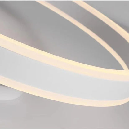DecorBites™ LED Ring Chandelier for Dining Living Room Bedroom Decor