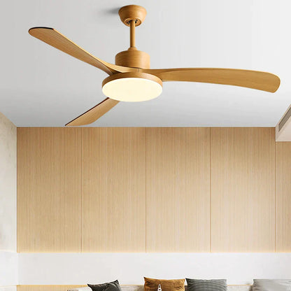 DecorBites™ 56 Inch 3-Leaf Fan Light with Remote Control for Modern Restaurant Settings