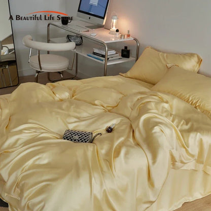 DecorBites™ Eucalyptus Lyocell Luxury Bedding Set with Cooling Properties
