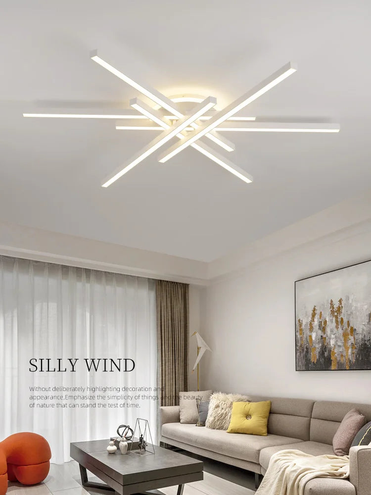 2023 DecorBites™ Nordic LED Ceiling Chandelier for Living, Dining, and Bedroom