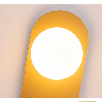DecorBites™ Glass Ball LED Wall Sconce with G9 Bulb for Bedroom Living Room