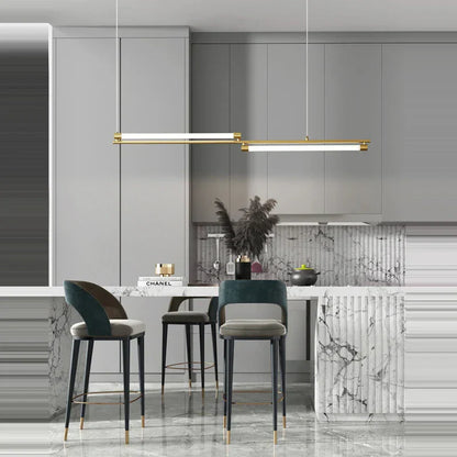 DecorBites™ Dimmable LED Acryl Chandelier Lighting Luminaire for Dinning Room