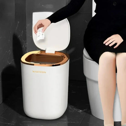 DecorBites™ 12L Smart Sensor Luxury Trash Can for Kitchen and Bathroom