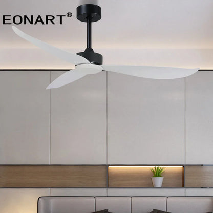 DecorBites™ 52" Plastic Blade Ceiling Fan with Remote Control for Bedroom