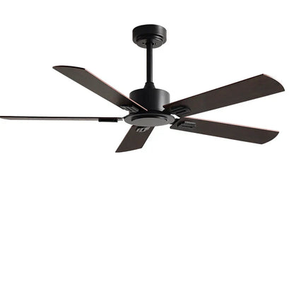 DecorBites™ 56-Inch Black Industrial Style Ceiling Fan with Remote Control for Indoor Use