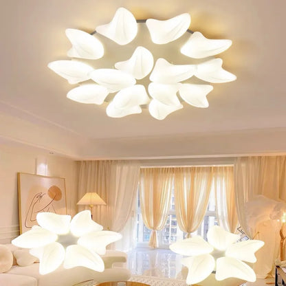 DecorBites™ Aisal Flower Ceiling Chandelier with Remote Dimming for Modern Home Decor