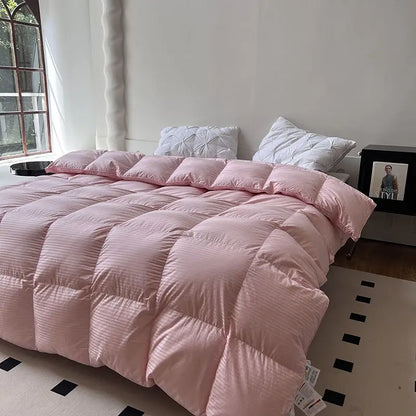 DecorBites™ Luxe Goose Down Winter Duvet | Queen King Size Comforter Quilt Core