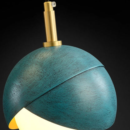 DecorBites™ Blue Copper Chandelier Pendant Light for Kitchen Island & Restaurant