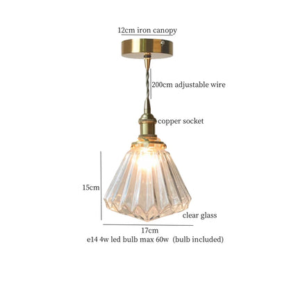 DecorBites™ Bubble Glass LED Hanging Light Minimalism Pendant Lamps