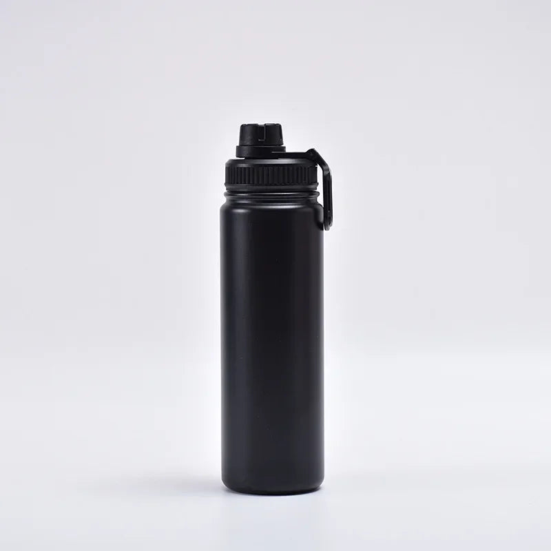 DecorBites™ 750ml Stainless Steel Insulated Sports Water Bottle Vacuum Thermos