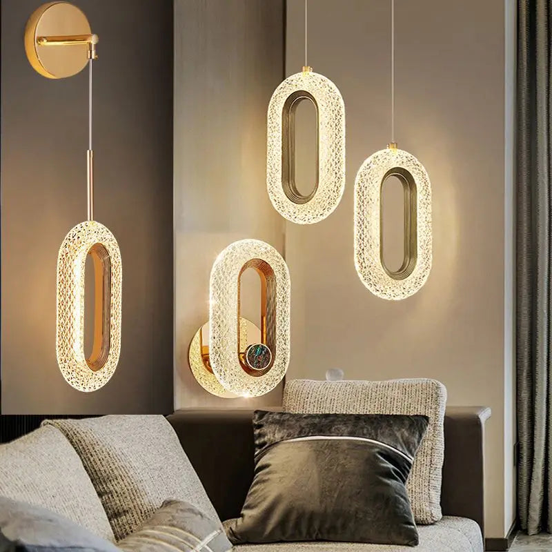 ™ Gold Alloy Chandeliers Pendant Lights Wall Sconces for Modern Indoor Lighting