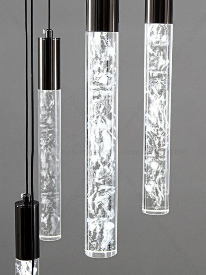DecorBites™ Crystal Living Room Hotel Chandelier | Luxury Pendant Lamp for Kitchen Staircase
