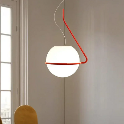 DecorBites™ Glass Globe Pendant Lamp for Bedroom Living Room Kitchen Island