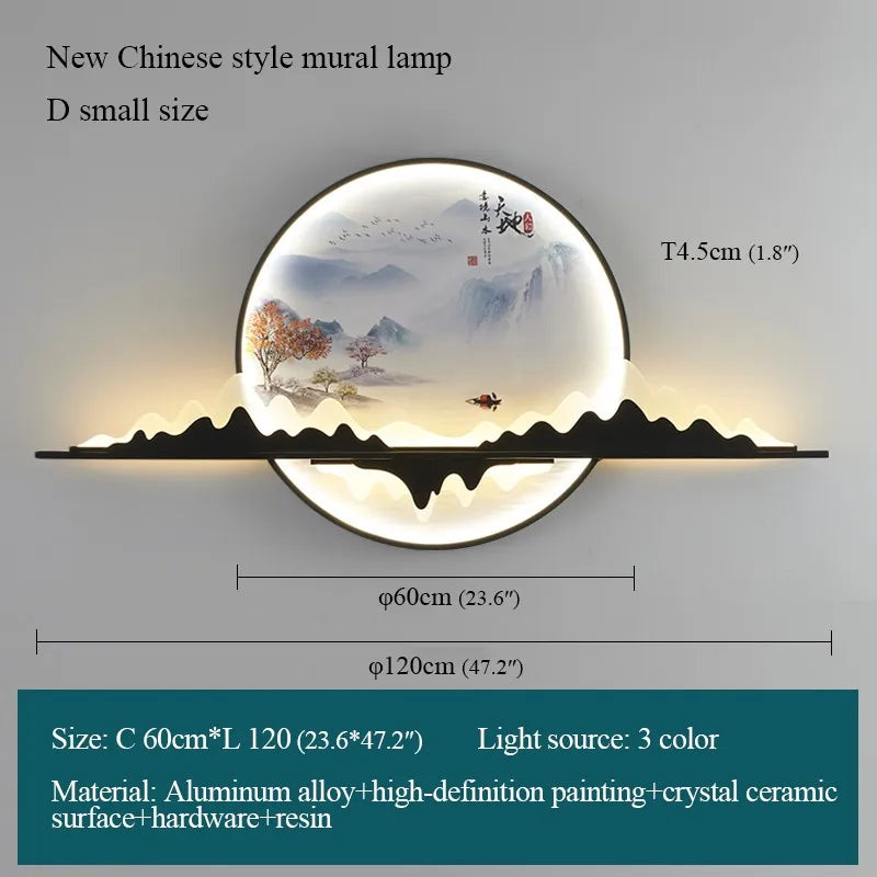 ™ Landscape LED Wall Picture Light for Home Living Bedroom Study