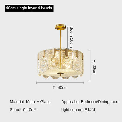 DecorBites™ Crystal Chandelier: Modern Luxury Ceiling Lamp for Living Room, Bedroom, or Restaurant