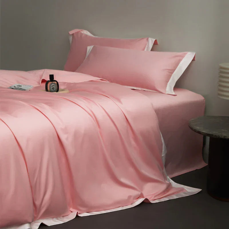 DecorBites™ Egyptian Cotton Hotel Style Bedding Set 1000TC Queen King Duvet Cover Sheet Pillowcases