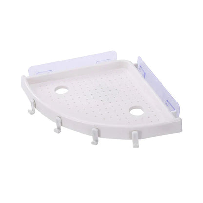 DecorBites™ Bathroom Shelf Organizer Caddy Plastic Wall Holder Storage for Shower Essentials