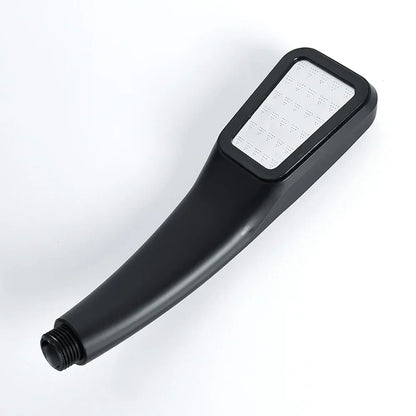 DecorBites™ Black High Pressure Rainfall Shower Head with Bracket and Water Saving Nozzle