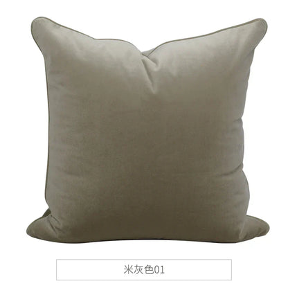 DecorBites™ Luxe Italy Velvet Pillowslip, High-Grade Cushion Case for Living Room Sofa