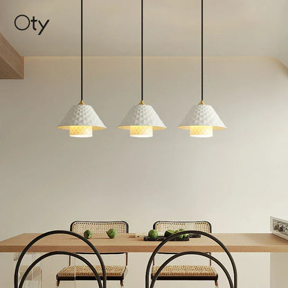 DecorBites™ Copper Ceramic Pendant Lights for Home Decoration