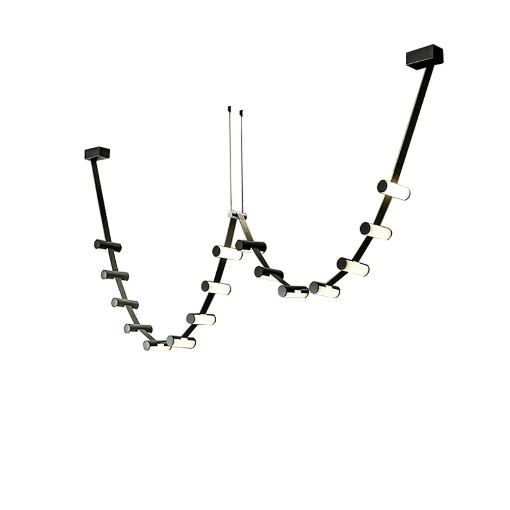 DecorBites™ Black Leather Pendant Light for Dining Room Home Decor