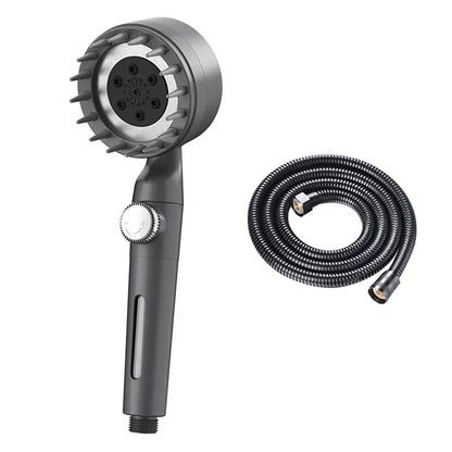 DecorBites™ Adjustable High Pressure Shower Head with 3 Modes and Hose Base