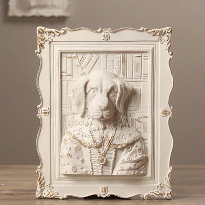 DecorBites™ Earl Cat Resin Pendant Wall Decoration Frame for a Whimsical Touch.