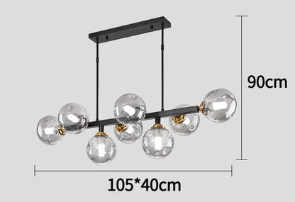 DecorBites™ LED Pendant Chandeliers: Modern Indoor Lighting for Living Room and Dining Room