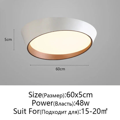 ™ LED Ceiling Chandelier: Modern Bedroom Room Lighting Fixture