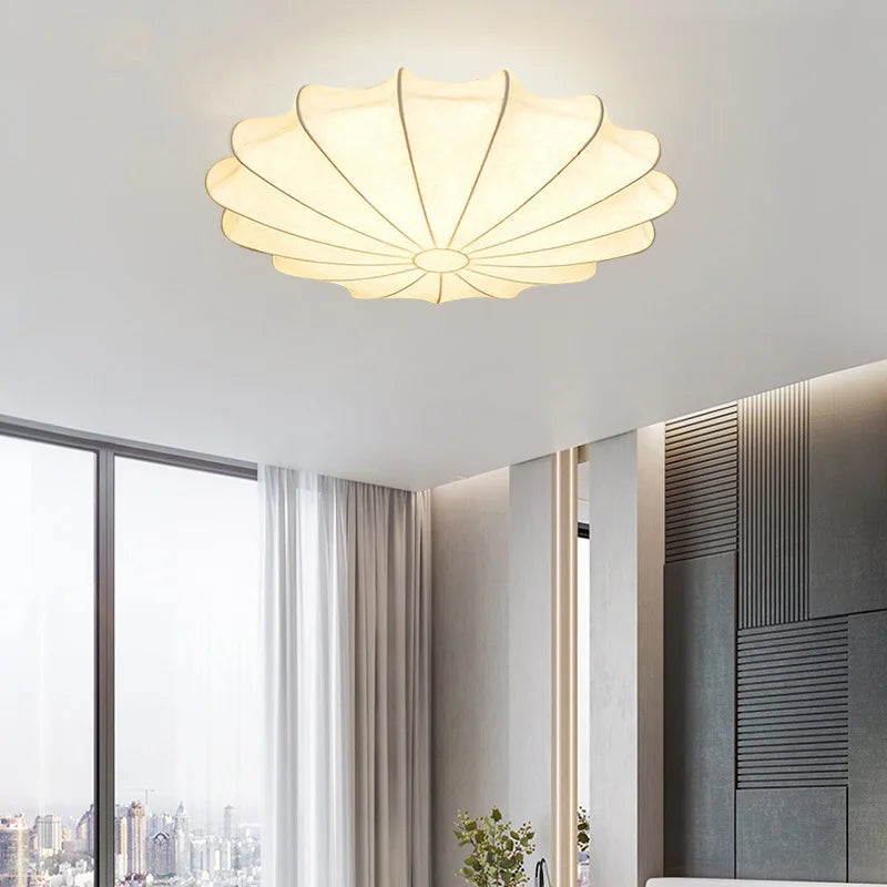 DecorBites™ Cream Flower Pendant Light for Dining & Living Room