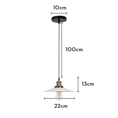 DecorBites™ Iron Pendant Light for Dining Room, Kitchen, and Bedroom