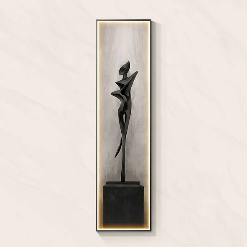 DecorBites™ Abstract Art LED Wall Lamp for Home Decor