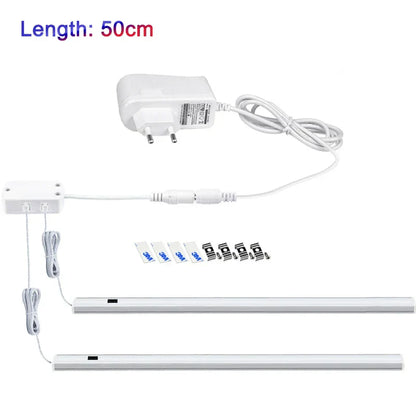 DecorBites™ LED Under Cabinet Light Hand Sweep PIR Motion Sensor Wardrobe Lamp