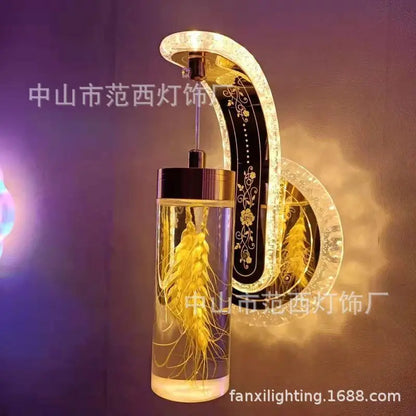 DecorBites™ Colorful Pressed Flower Wall Sconce LED Lights