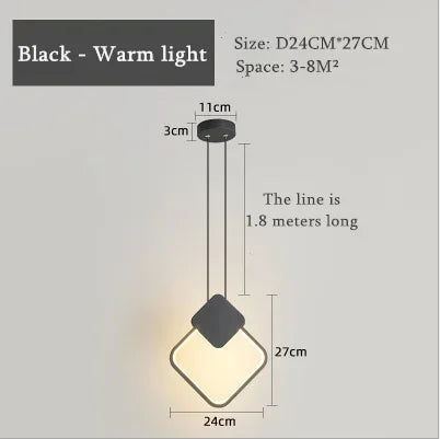 DecorBites™ Luxe Nordic Circle Lamp for Home Decor & Ambiance