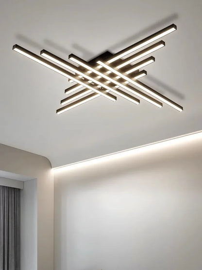DecorBites™ Linear LED Ceiling Lamp for Living Room Bedroom Lighting Fixtures