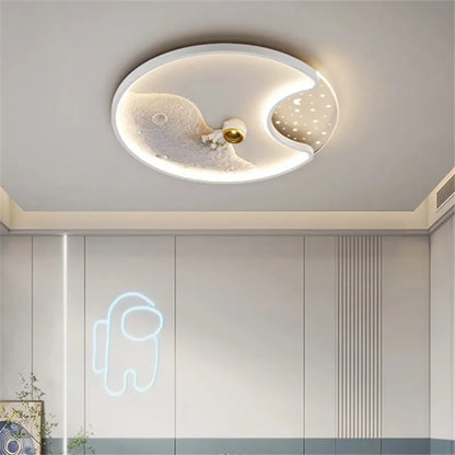 DecorBites™ Kids Astronaut LED Moon Light for Fantastic Eye Care in Bedroom or Living Room
