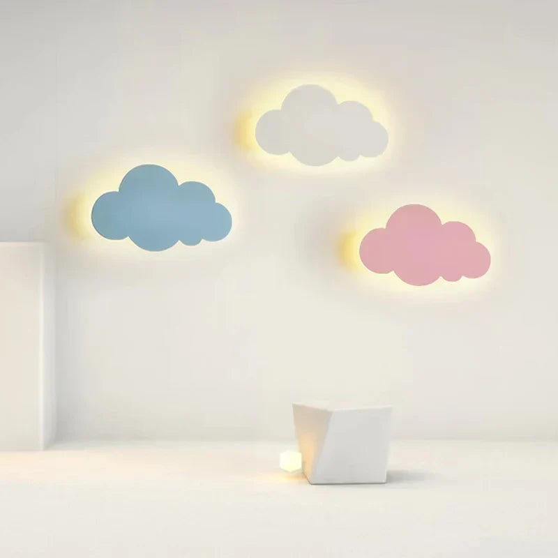 DecorBites™ Cloud LED Wall Lamp for Kids Room - Colorful Cartoon Lighting