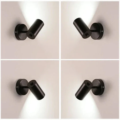 DecorBites™ Gold LED Wall Lamp Modern Adjustable Indoor Lighting Sconces for Living Room